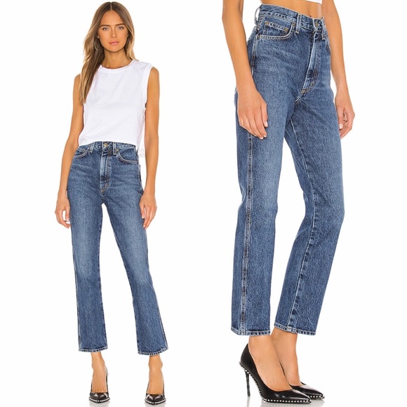 Agolde Denim - AGOLDE Pinch Waist High Rise Kick Placebo 24 25